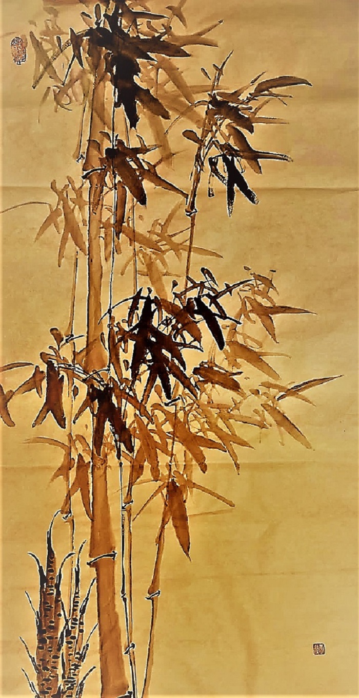 李桂民画竹